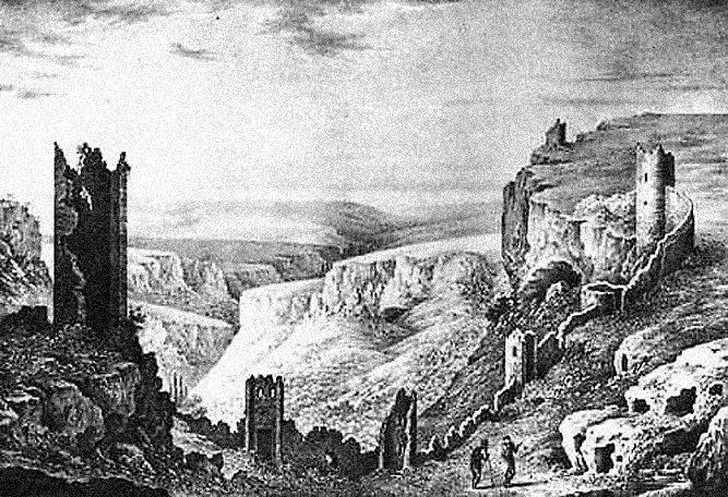Остатки города-крепости Мангуп-Кале, 1818 (667x456, 232Kb)