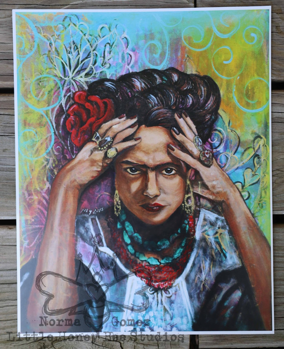 Художница Фриды Кало (Frida Kahlo)12 (570x700, 530Kb)