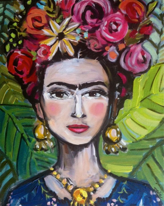 Художница Фриды Кало (Frida Kahlo)16 (557x700, 461Kb)