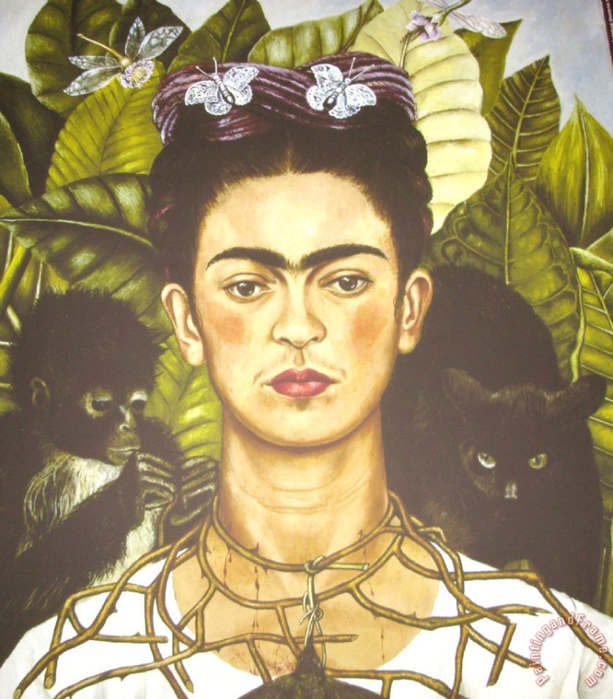 Художница Фриды Кало (Frida Kahlo)32 (613x700, 468Kb)