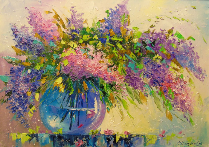 Olha-Darchuk-A-bouquet-of-lilacs (700x493, 521Kb)