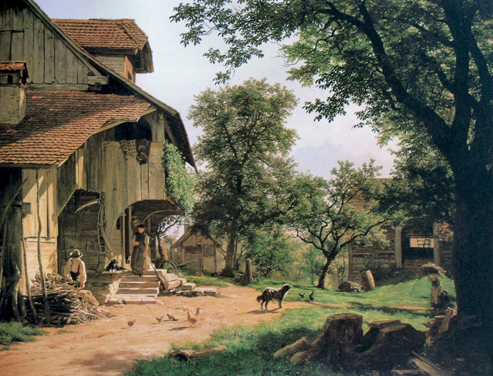 Rudolf-Koller-der-hirtenhof (700x533, 537Kb)
