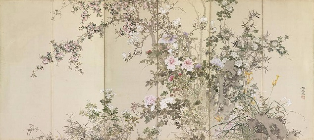 Flowers and Plants of the Four Seasons (634x283, 201Kb)