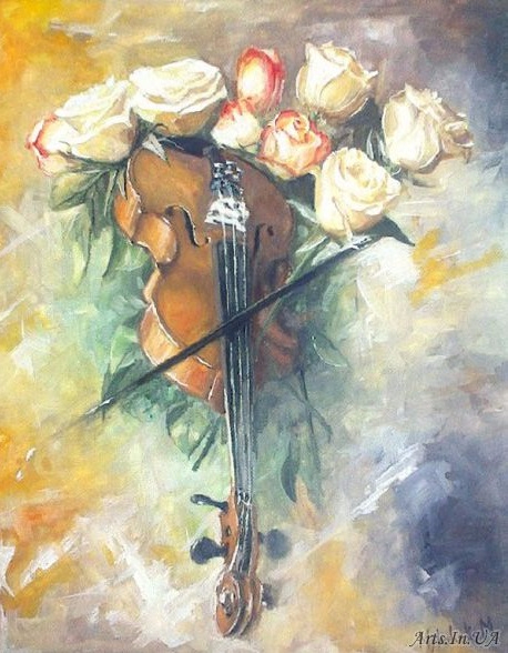 Sonata for roses (458x588, 283Kb)