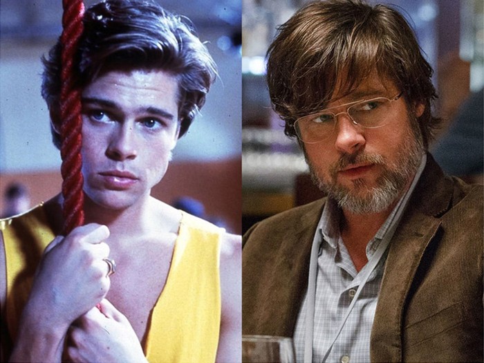 Сравнение знаменитых актеров в их первых фильмах и сейчас
