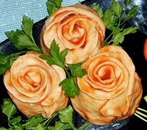 Розы из теста с начинкой (5) (210x185, 62Kb)