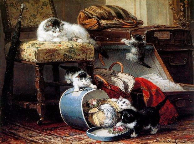 Генриетта Книп (Henriette Ronner-Knip5п (620x461, 366Kb)