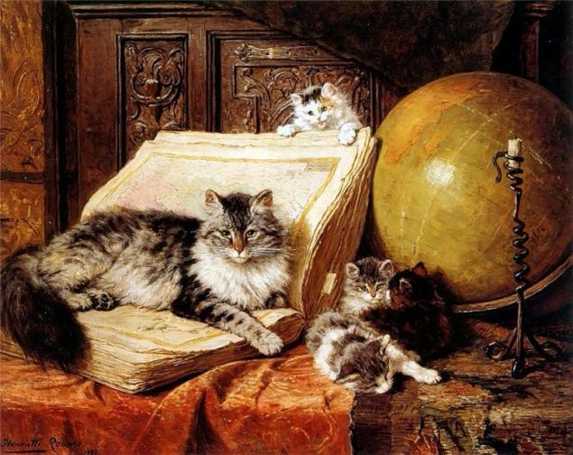 Генриетта Книп (Henriette Ronner-Knip16 (635x504, 344Kb)