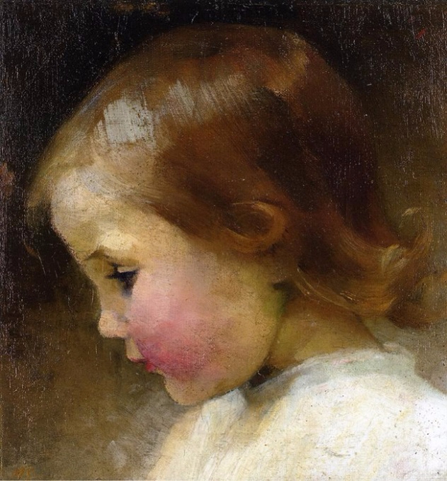 Profile of a Girl 1887 (631x679, 384Kb)