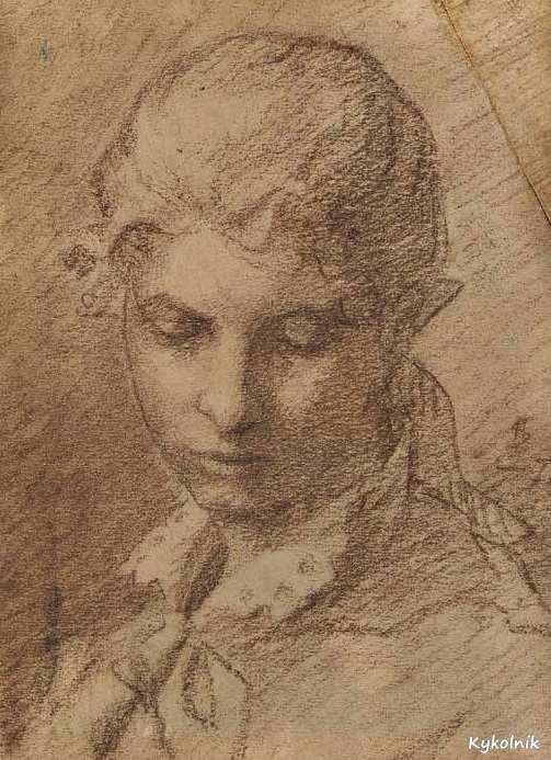 Portrait of a young lady (503x693, 389Kb)