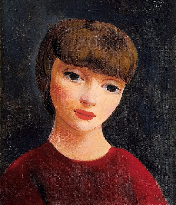   (Portrait de femme) 1947_ (601x698, 519Kb)