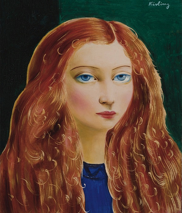     (Redhead with blue eyes) 1934_ (598x700, 461Kb)