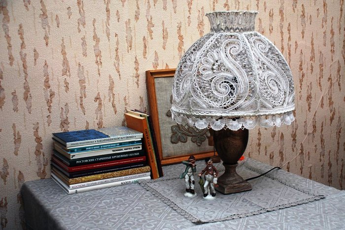 Абажуры из кружев своими руками Абажуры из кружев своими руками