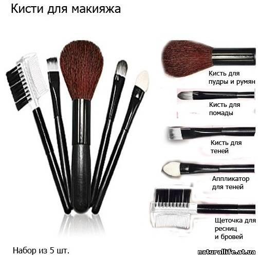 Принадлежности для макияжа список Принадлежности для макияжа список