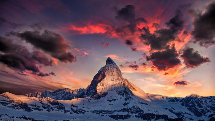 гора Маттерхорн в Швейцарии (800x493, 309Kb)