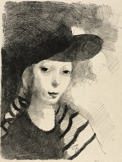 Marie Laurencin Self-Portrait. 1927 (500x664, 105Kb)