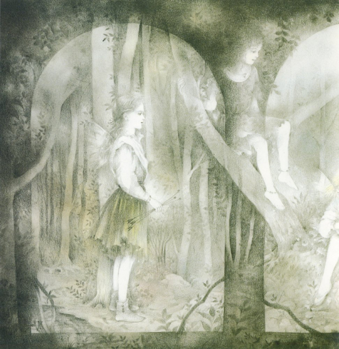 Японский художник Junko Kitano 17 (679x700, 438Kb)