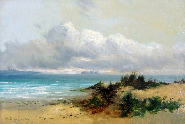 Coastal scene with sand dune-- (643x431, 309Kb)