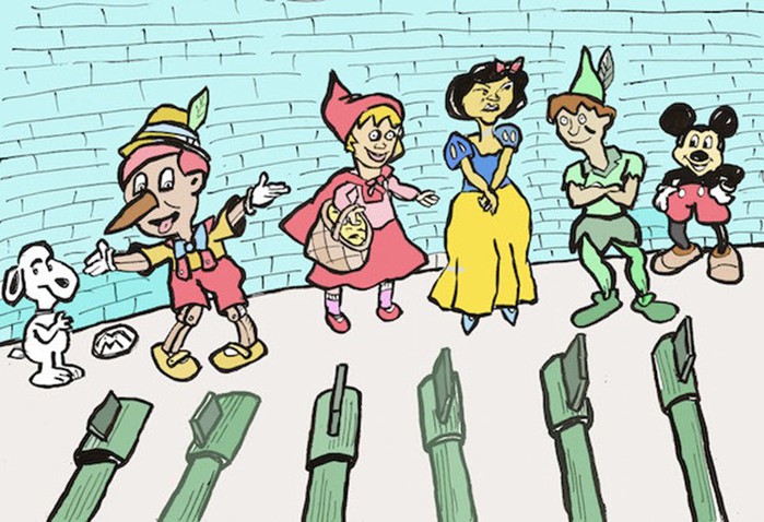 Весёлые карикатуры «Бесэдера?» про счастливое детство (фото)