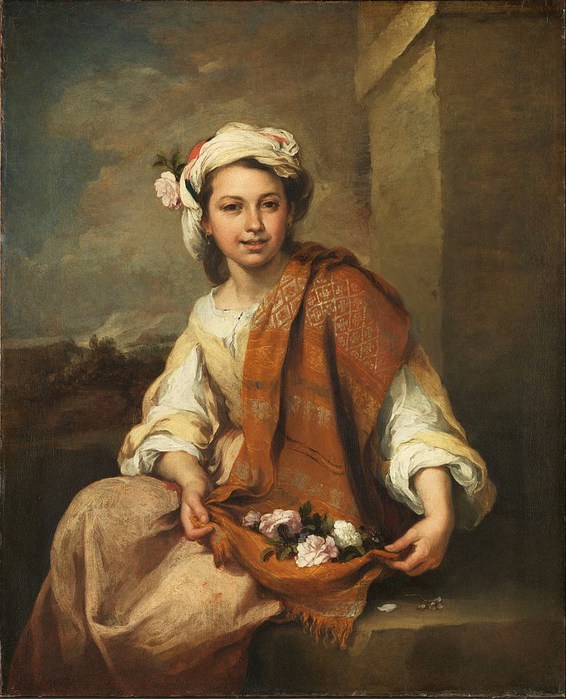 f Bartolom? Est?ban Murillo (1617-1682) The Flower Girl (766x900, 102Kb)