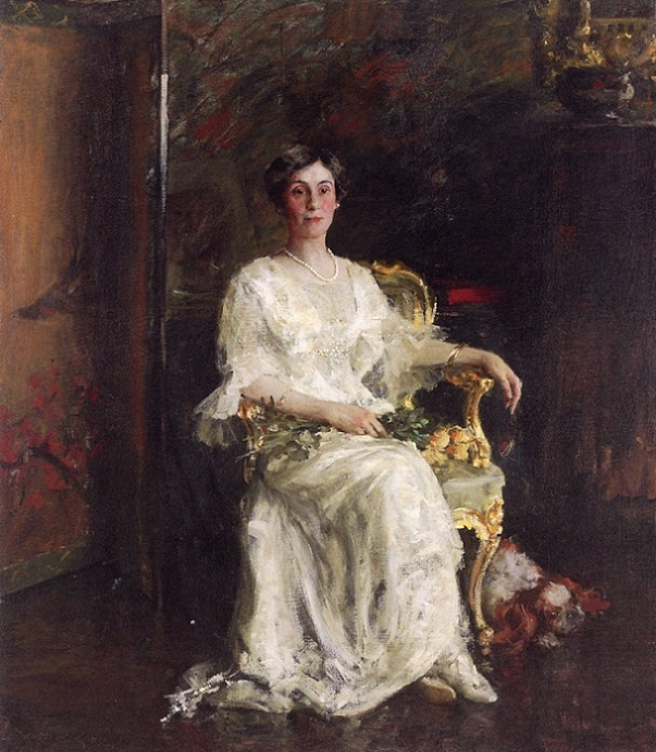 Portrait of a Lady, 1915 (603x691, 378Kb)