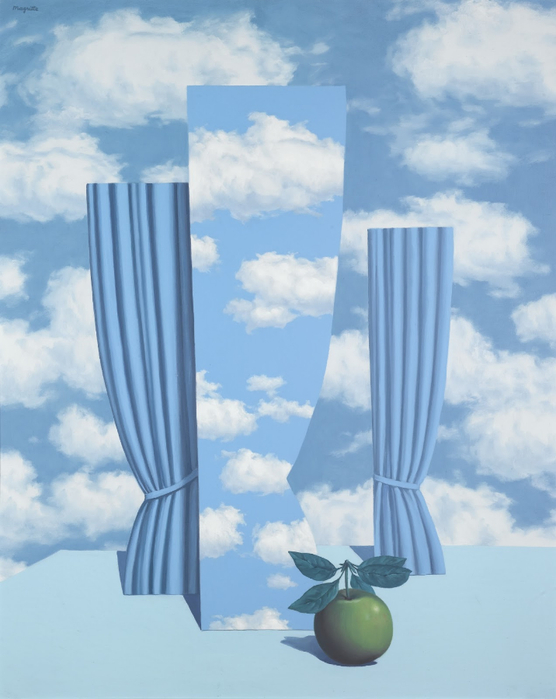 René Magritte Le Beau Monde, 1962 (556x700, 296Kb)