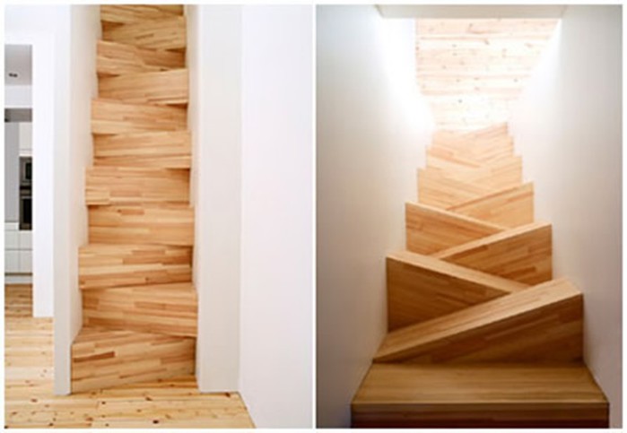 Идеи красивых и необычных лестниц   креатив под носом