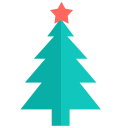 Flat Christmas Icons