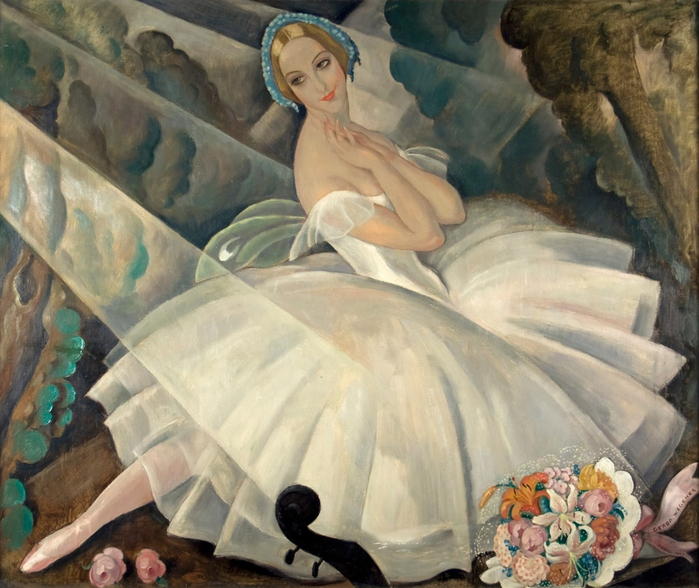 Gerda Wegener Ulla Poulsen, 1927 (700x588, 425Kb)