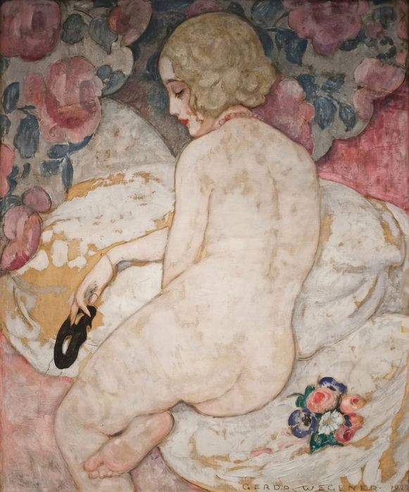 Gerda Wegener La Belle Masque, 1922 (581x700, 459Kb)