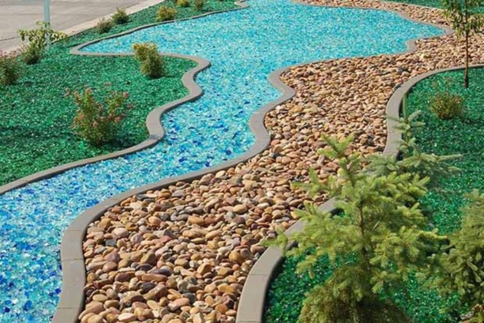 Мульчирование камнем   эффектный ландшафтный дизайн, который преобразует ваш сад!