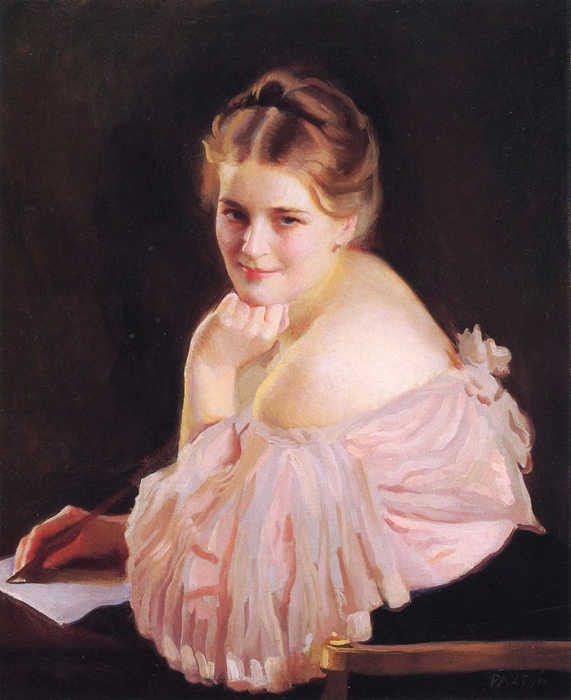 The Note ()(also known as Mrs. Ernest Major). 1902 (571x700, 368Kb)