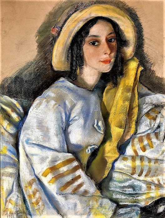 Портрет М. Х. Франгопуло 1922, 63?49 см (528x700, 180Kb)