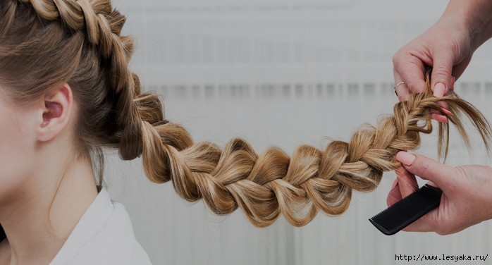 Популярные схемы плетения косичек из волос