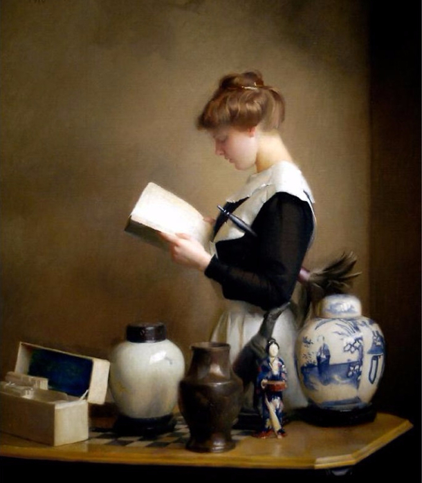 The Housemaid. 1910 (610x700, 304Kb)