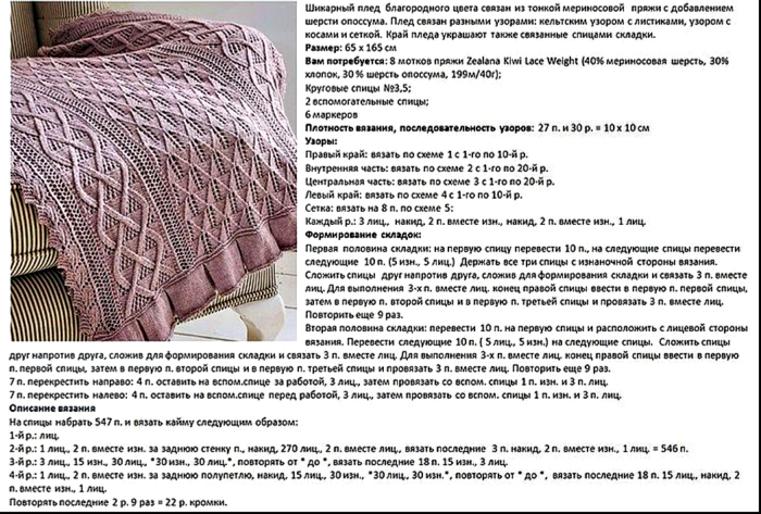 Какими спицами вязать плед детский Какими спицами вязать плед детский