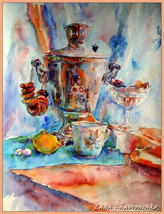 tea_drinking_by_loretana-d4x235v (536x700, 496Kb)