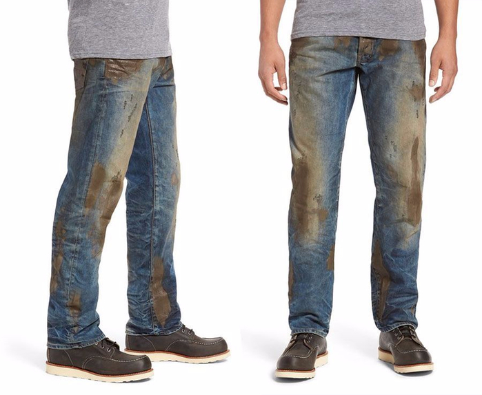 грязные джинсы Barracuda Straight Leg Jeans 4 (700x574, 253Kb)