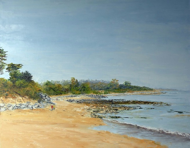 La plage des Boulassiers à l’Île d'Oléron (655x511, 278Kb)