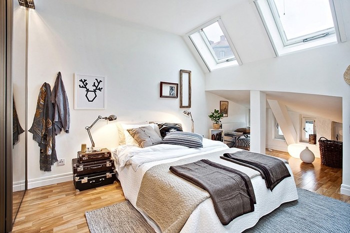 Дизайн спальни в скандинавском стиле