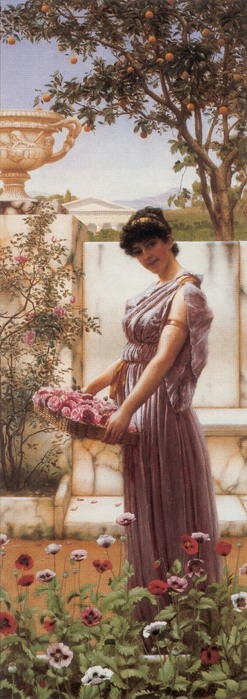 Джон Уильям Годвард Цветы от Венеры (247x700, 70Kb)