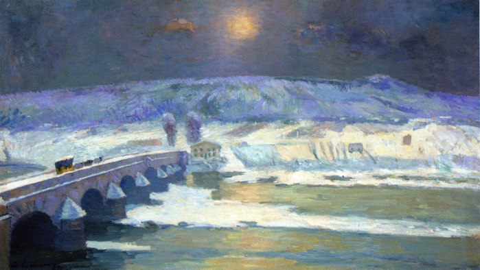 The_Bridge_over_the_Allier_at_Pont-du-Chateau_in_Winter_1886_Albert_Lebourg (700x394, 318Kb)