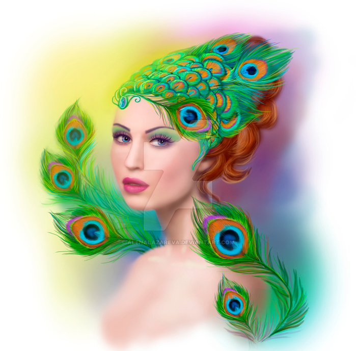 beautiful_fashion_spring_woman_face_peacock_makeup_by_alenalazareva-d98ttb6 (700x688, 449Kb)