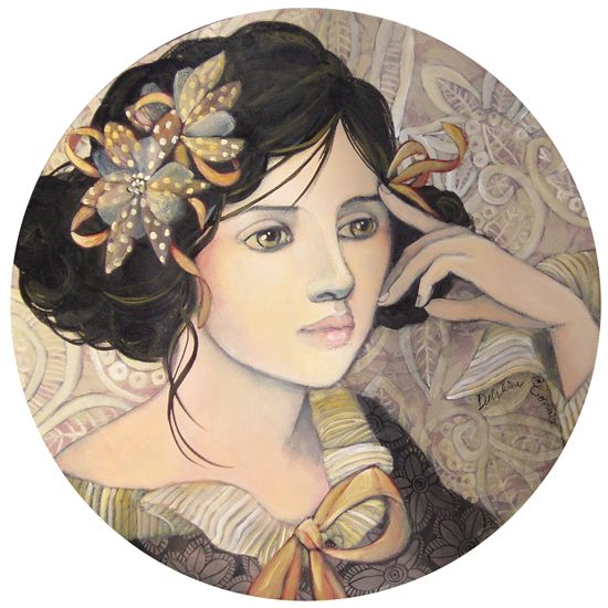 Художник Delphine Cossais1 (550x550, 190Kb)