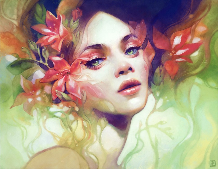 Художник Anna Dittmann11 (700x540, 368Kb)