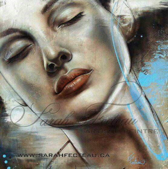 Канадская художница Sarah Fecteau25-4 (555x557, 276Kb)