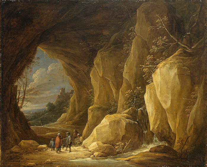 Landscape-with-a-Grotto-and-a-Group-of-Gipsies-Early-1640s-Teniers-David-II-oil-painting-1 (700x564, 553Kb)