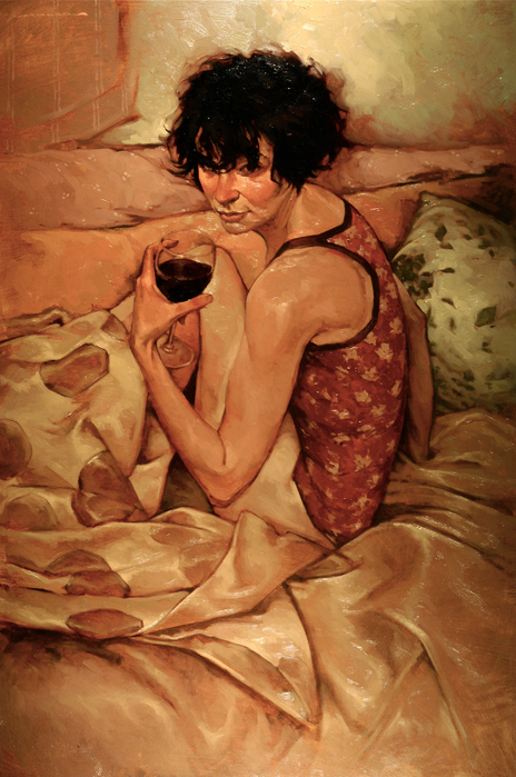 A+Glass+of+Wine+Before+Bed+24x36 (464x700, 427Kb)
