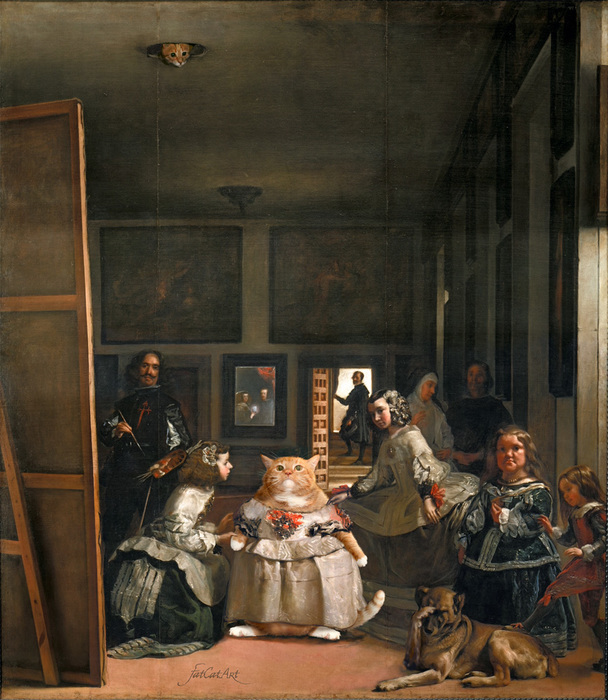 Velazquez-Meninas-cat-w (608x700, 177Kb)