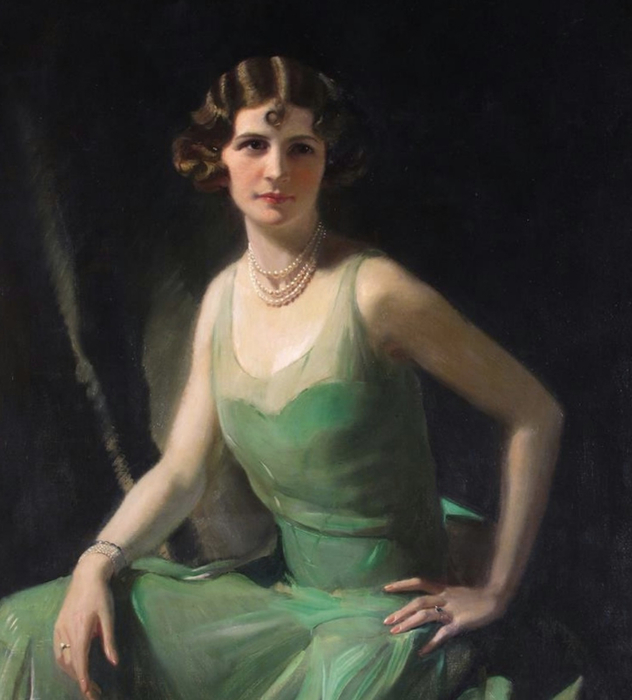 Frank-Owen-Salisbury-Portrait-of-Sylvia-daughter-of-the-artist-1929 (632x700, 270Kb)
